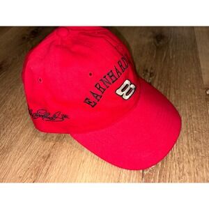 Dale Earnhardt Jr 8 NASCAR Racing Baseball Cap‎ Red Competitors View Embroidered
